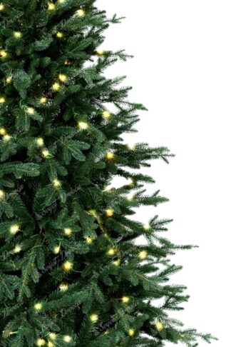 Umjetno božićno drvce 3D Planinska Smreka LED
