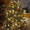Umjetno božićno drvce 3D Ekskluzivna Smreka 150cm, drvce sa lampicama u toploj bijeloj boji