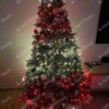 Božićno drvce FULL 3D Ledena Smreka 180cm, drvce ukrašeno šarenim Twinkly lampicama