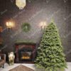 Umjetno božićno drvce 3D Kavkaska Jela XL