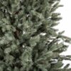 Vianočný stromček FULL 3D Smrek Ľadový, detail ihličia. Ihličie stromčeka je realistické, tyrkysovo striebornej farby.
