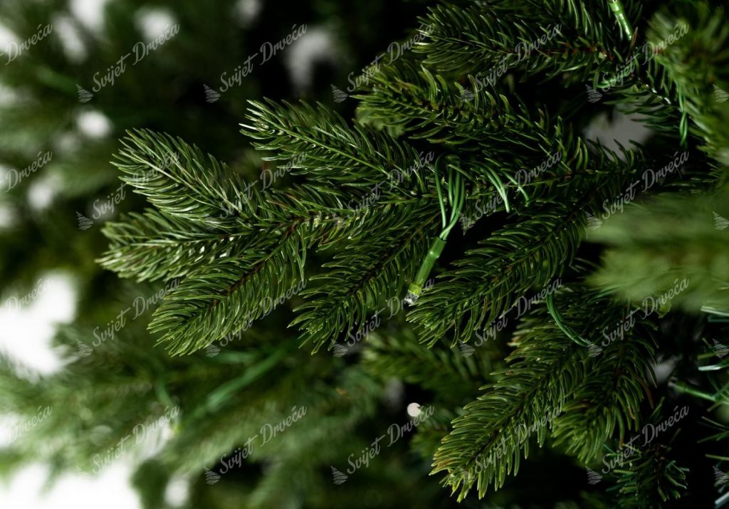 Umjetno božićno drvce 3D Ekskluzivna Smreka, detalji iglica