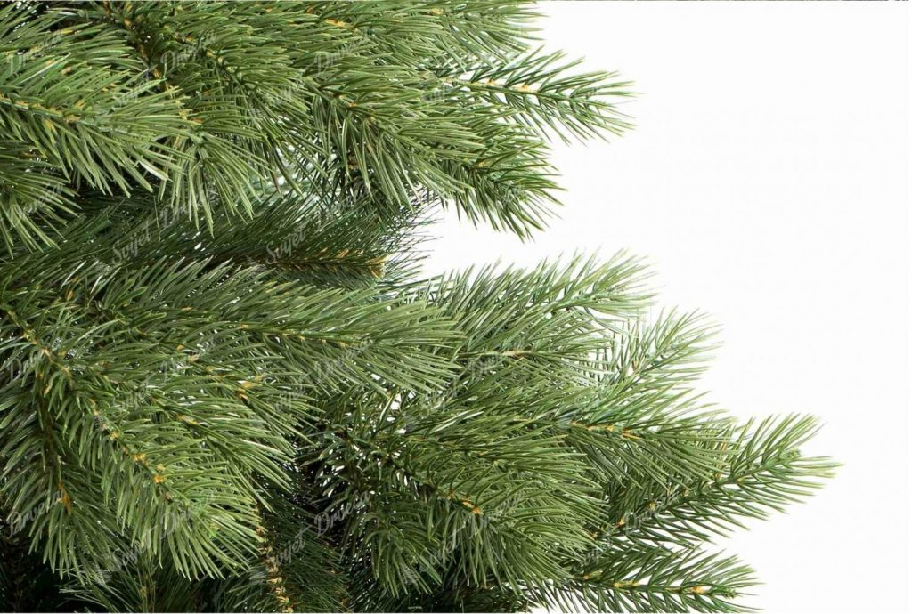 Umjetno božićno drvce 3D himalajski bor, detalji iglica