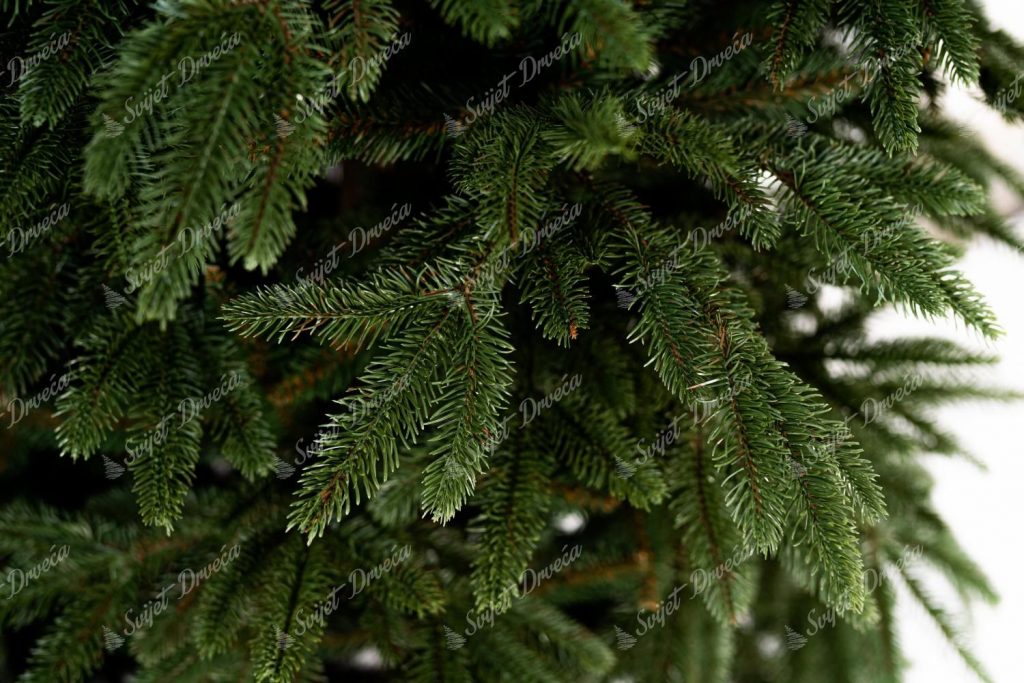 Umjetno božićno drvce 3D kalifornijska smreka, detalji iglica