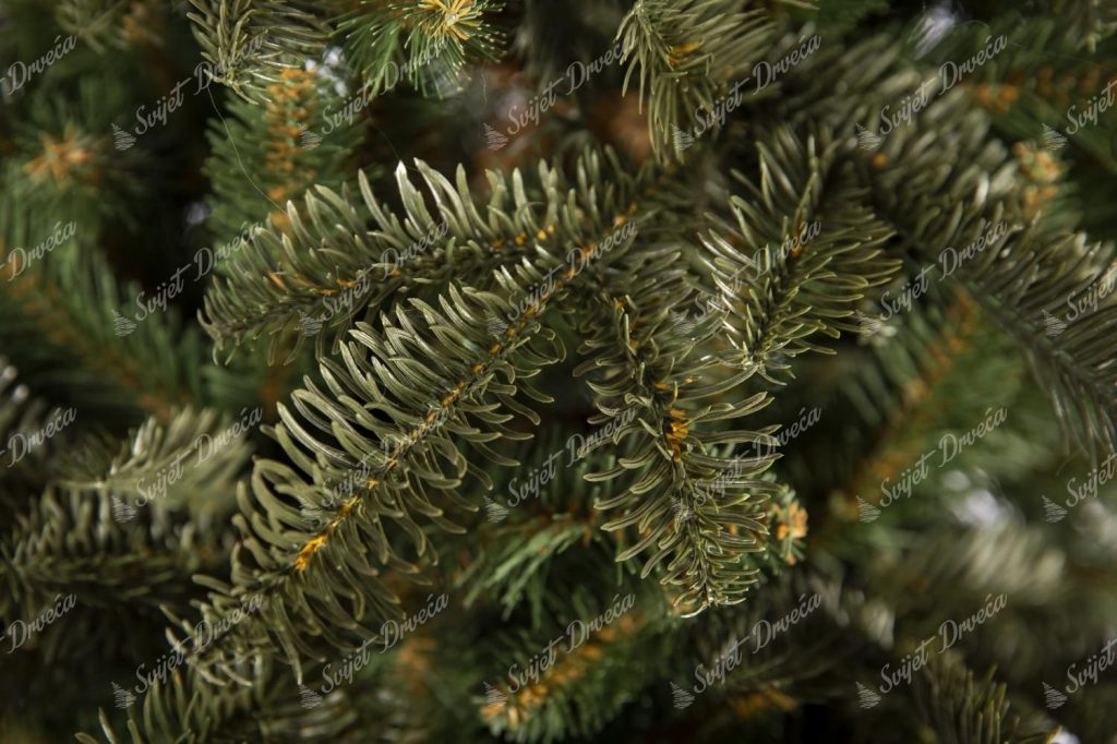 Umjetno božićno drvce 3D normadska jela, detalji iglica