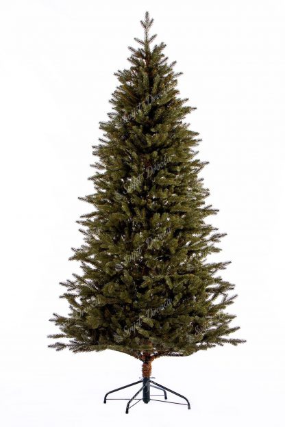 Umjetno božićno drvce 3D uska smreka. Drvo uskog oblika zahvaljujući kojem se ističe u skučenijim prostorima