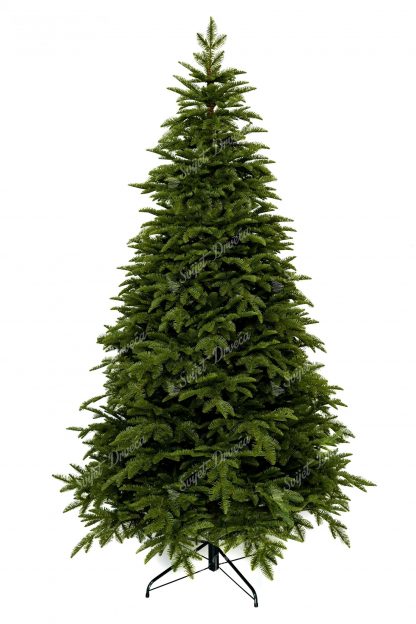 Umjetno božićno drvce FULL 3D kavkaska jela. Cijelo drvo sastoji se od velikog broja nepogrešivih 3D grana jele, što čini doista realno. Igle drveta su blijedo zelene boje i odlikuju se tradicionalnim jelovim oblikom. Drvo je izrađeno od kvalitetnih negorivih materijala.