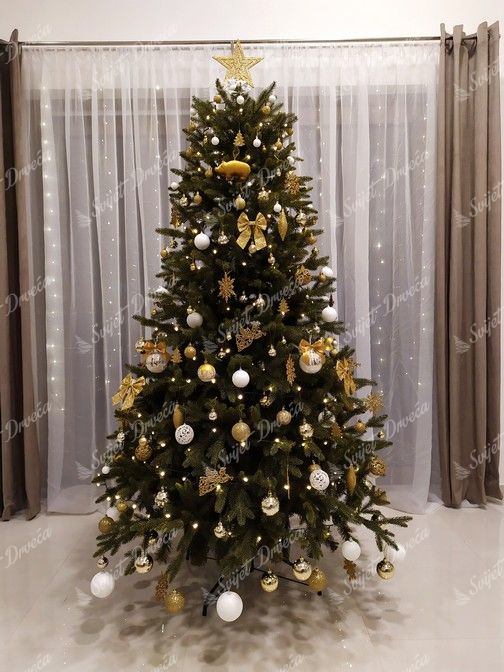 Umjetno božićno drvce 3D Alpska Smreka 210cm