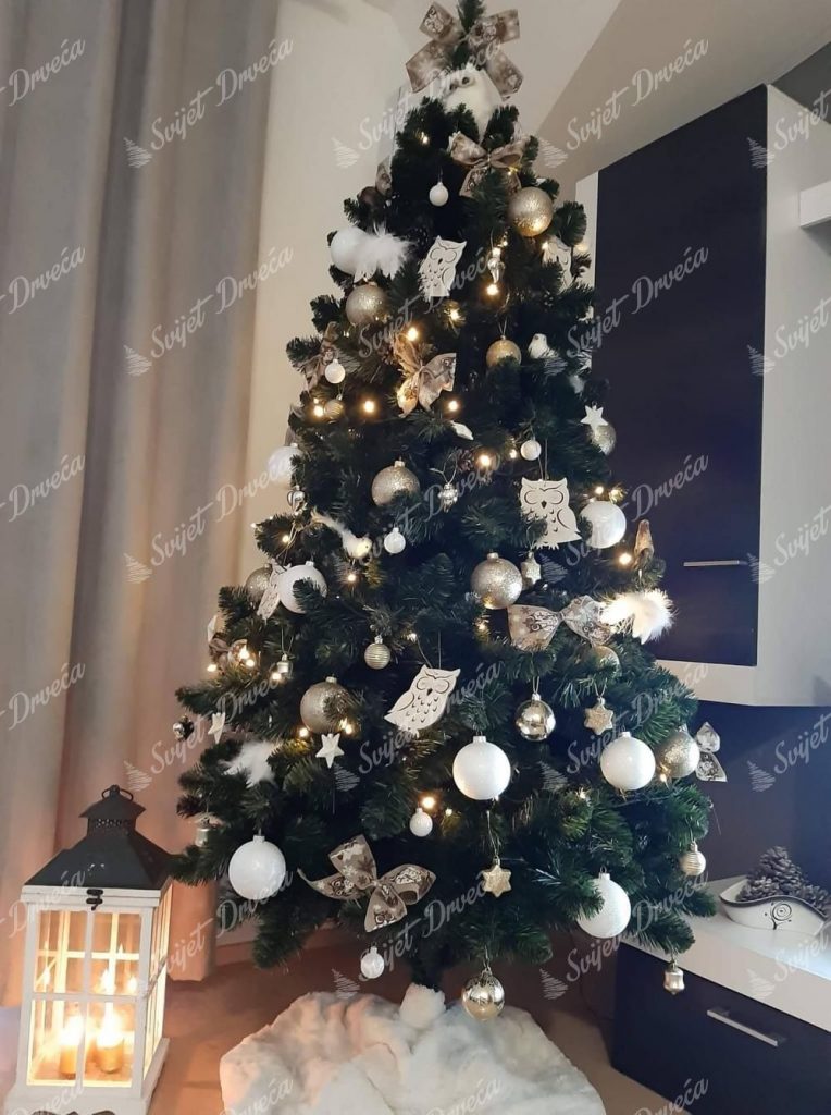 Umjetno božićno drvce 3D Kavkaska Jela 180cm