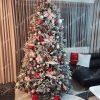 Umjetno božićno drvce 3D Kraljevska Smreka 240cm bijela