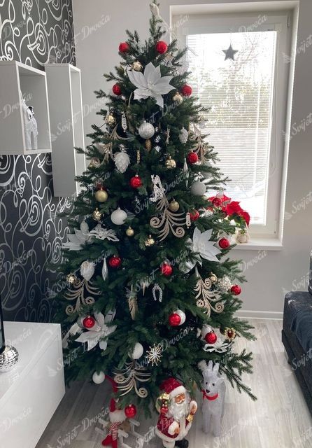 Umjetno božićno drvce 3D Planinska Smreka 180cm