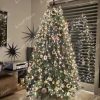 Umjetno božićno drvce 3D Planinska Smreka 210cm LED