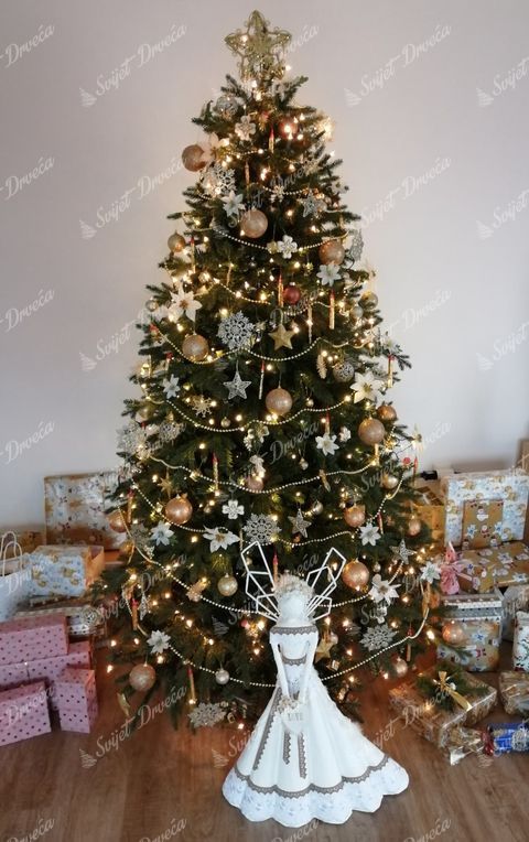 Umjetno božićno drvce 3D Planinska Smreka 210cm