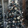 Umjetno božićno drvce Srebrni Bor sa kristalima leda 220cm