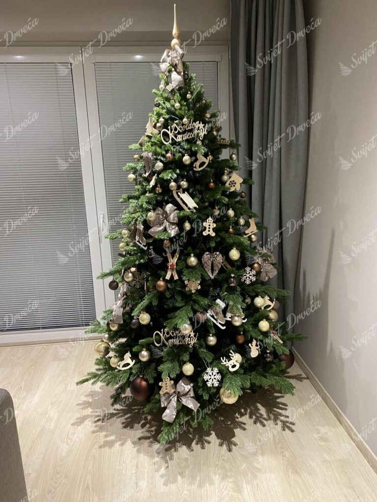 Božićno drvce 3D Smreka Ekskluzivna 210cm