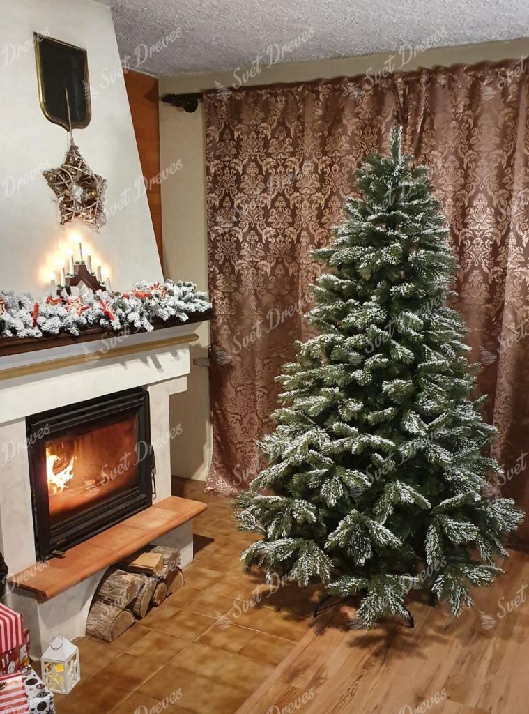 Umetno božično drevo 3D Himalajski Zasneženi Bor
