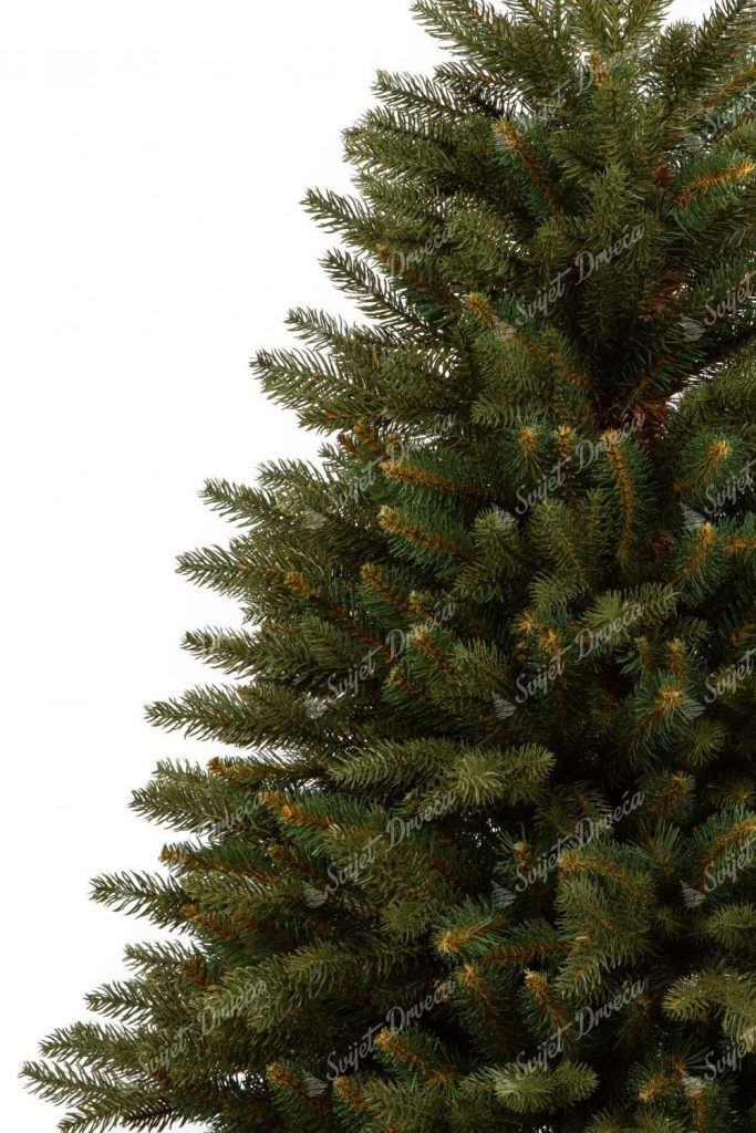Umjetno božićno drvce u saksiji 3D Smreka Alpska, detalj
