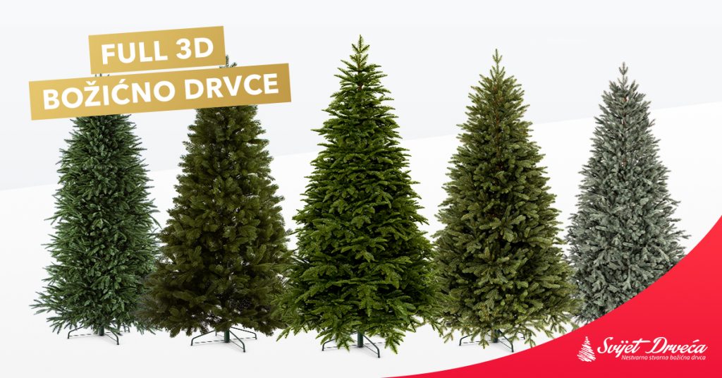 FULL 3D Božićno drvce