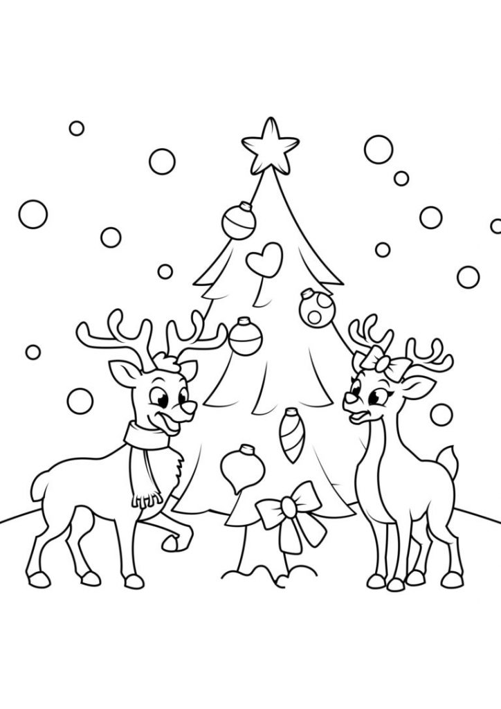 Bojanka, Božić, jeleni