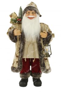 Dekoracija Santa Claus braon 60cm