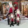 Dekoracija Djed Mraz sa uzorcima