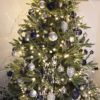 3D božićno drvce srebrnkasta jela 180 cm