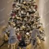 Umjetno božićno drvce 3D alpska smreka XL 240cm
