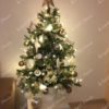Umjetno božićno drvce 3D normadska jela 110cm u saksiji