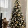 Umjetno božićno drvce 3D normadska jela 210cm