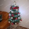 Umjetno božićno drvce u saksiji 3D mini jela 80cm