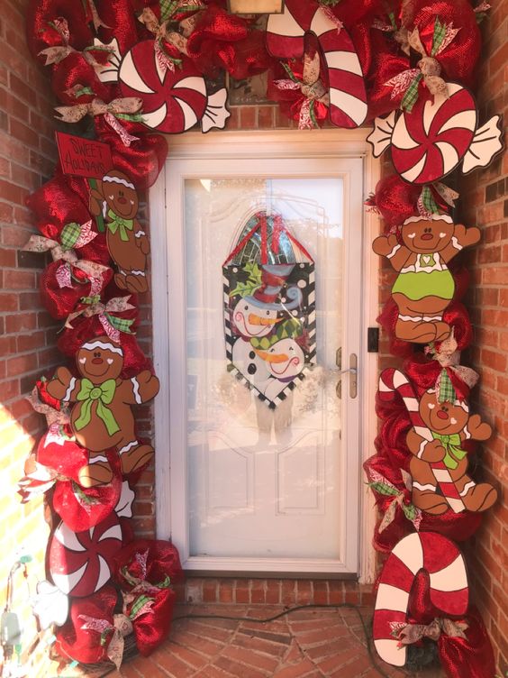 Božićni ukrasi za vrata