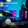 Komninované LED osvetlenie cencúle TWINKLY ICICLE 5m RGB-AWW 90LED