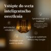 Komninované LED osvetlenie cencúle TWINKLY ICICLE 5m RGB-AWW 90LED