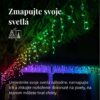 Komninované LED osvetlenie cencúle TWINKLY ICICLE 5m RGB-AWW 90LED