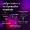 Komninované LED osvetlenie cencúle TWINKLY ICICLE 5m RGB-AWW 90LED