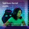 Kombinovaný LED světelý závěs TWINKLY Curtain 150cm RGB-AWW 210LED
