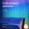 Kombinovaný LED světelý závěs TWINKLY Curtain 150cm RGB-AWW 210LED
