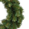 Zelený vianočný veniec Smrek Tatranský detail ihličia v prirodzenej zelenej farbe