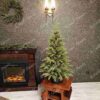 Božićno drvce 3D Prirodna Smreka u saksiji