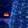 Snop LED božićne lampice hladno bijela 180cm 270LED