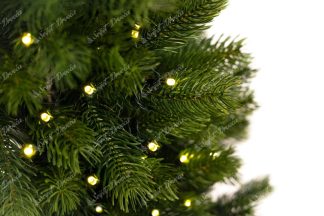 Umjetno božićno drvce 100% 3D Mini Smreka LED-detalj