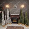 Umjetno Božićno drvce Vitka Smreka u saksiji