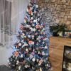 Umjetno božićno drvce 3D Srebrni Bor