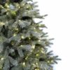 Umjetno božićno drvce 3D Srebrna Smreka LED