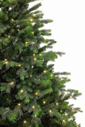 Umjetno božićno drvce 3D Smreka Talijanska LED