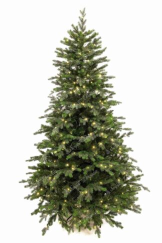 Umjetno božićno drvce 3D Smreka Talijanska LED