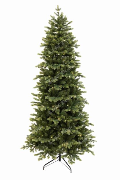 Umjetno božićno drvce 3D Uska Talijanska Smreka 240cm 430LED