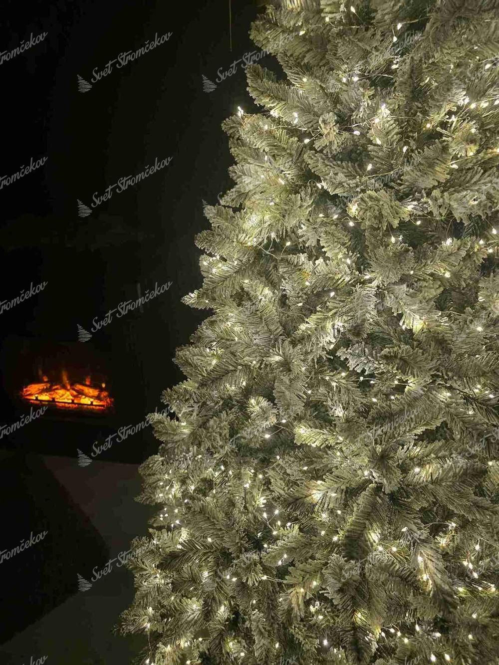NANO LED lampice za božićno drvce toplo bijela 48m 1600LED